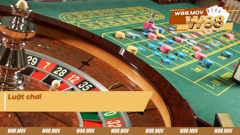 Hướng dẫn chơi Roulette cho người mới tại W88